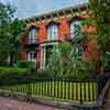 Mercer House in Monterey Square in Savannah Georgia photo, November 2013