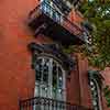 Mercer House in Monterey Square in Savannah Georgia photo, November 2013