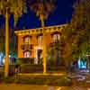 Mercer House in Monterey Square in Savannah Georgia November 2016