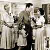 Esther Dale, Shirley Temple, John Boles, and Rochelle Hudson in Curly Top, 1935