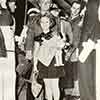 Shirley Temple and father on the way to Bermuda, July 12, 1938