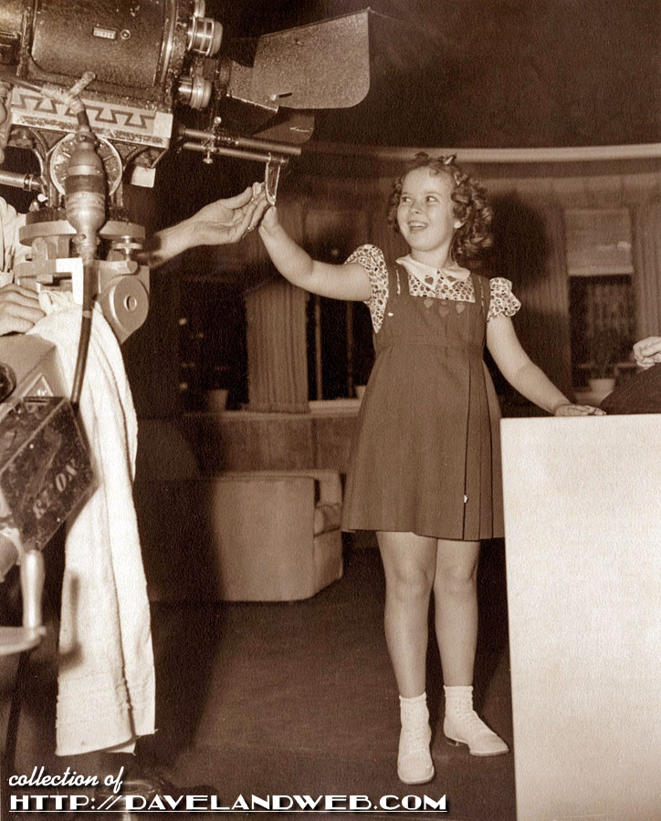 Shirley Temple in Just Around The Corner, 1938.