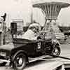 Shirley Temple at an amusement park, 1934