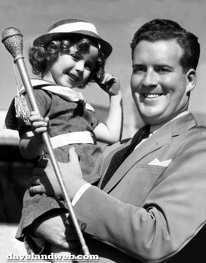 Shirley Temple with Nick Foran, Stand Up And Cheer 1934.