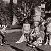 Shirley Temple, Jack Hays and the cast of War Babies, 1932