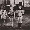 Philip Hurlic, Shirley Temple, and Georgie Smith, Polly Tix in Washington, 1933