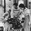 Shirley Temple, Junior Coghlan, and Dorothy Ward, Pardon My Pups, January 1934