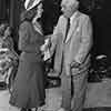 Shirley Temple and John Belmore at dedication ceremonies of new Country Hospital, 1948