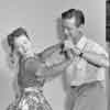 Shirley Temple rehearsing her dance for Adventure in Baltimore, 1949