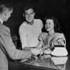 Shirley Temple and John Agar in Palm Springs, November 1946