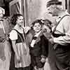 Cecilia Loftus, Shirley Temple, Johnny Russell, and Al Shean in The Blue Bird 1940