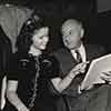 Shirley Temple and Cecil B. DeMille, January 27, 1941 Captain January broadcast