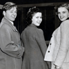 Shirley Temple with Mickey Rooney and Judy Garland at MGM, February 18, 1941