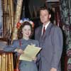 Shirley Temple and John Agar at Sugie's Tropics in Beverly Hills, Hyman Fink photo