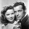 Shirley Temple in Honeymoon with Guy Madison, 1947 photo