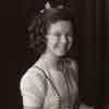 Shirley Temple at home at the piano, 1940