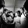 Robert Walker, Jennifer Jones, Claudette Colbert, Joseph Cotten in Since You Went Away, 1944