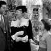 George Montgomery, Charlotte Greenwood, and Shirley Temple in Young People, 1940