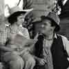 Shirley Temple and Frank Sully in a deleted scene from Young People, 1940