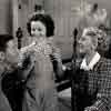 Jack Oakie, Shirley Temple, and Charlotte Greenwood in Young People, 1940