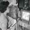 Shirley Temple on set for Shirley Temple's Storybook watching the filming of Rumpelstiltskin 1958