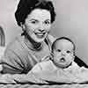 Shirley Temple Black with son Charlie, 1952