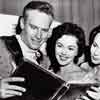 Charlton Heston, Shirley Temple, and Claire Bloom in the January 12, 1958 Beauty and the Beast episode of Shirley Temple's Storybook
