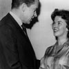 October 12, 1960 photo of Shirley Temple Black and Richard Nixon