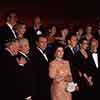At Cary Grant Gala Tribute, between Robert Wagner and Prince Albert II of Monaco, October 19, 1988