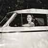 Shirley Temple in a Chrysler auto, 1947