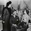 Greta Lauder and Sir Harry Lauder with Shirley Temple during filming of Wee Willie Winkie, May 26, 1937