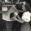 Shirley Temple at home