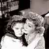 Shirley Temple and Claudette Colbert in Since You Went Away 1944