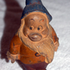 Vintage Snow White Bashful Rubber Figure, Mike Ellis collection