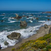 Bodega Bay and Pacific Coast Highway 1 area photo, July 2013