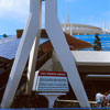 Disneyland Space Mountain opening day photo, May 14, 1977