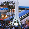 Disneyland Space Mountain opening day photo, May 14, 1977