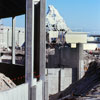 Disneyland Space Mountain construction photo, March 1976