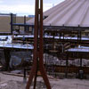 Disneyland Space Mountain construction photo, July 1976