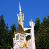 Storybook Land, Cinderella's Castle area, December 2008