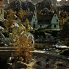 Storybook Land Pinocchio Village photo, 1950s