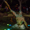 Disneyland Ariel's Grotto King Triton fountain July 2005