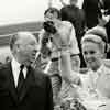 Alfred Hitchcock and Tippi Hedren promoting The Birds, 1963