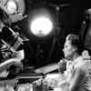 Rita Riggs and Tippi Hedren on the set of the 1964 movie Marnie