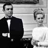 Photo of Tippi Hedren and Sean Connery in the 1964 Alfred Hitchcock movie Marnie