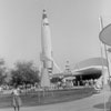Tomorrowland entrance, 1955