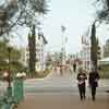 Disneyland Tomorrowland entrance, March 1958