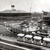 New Tomorrowland construction, April 1967