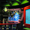 Disneyland Buzz Lightyear Astroblaster attraction April 2009