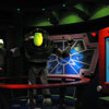 Disneyland Buzz Lightyear Astroblaster attraction April 2009